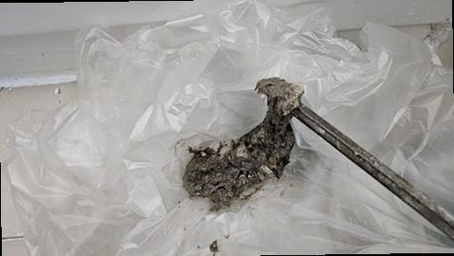 김포 누수탐지 아래층 천장에 발생한 누수 얼룩과 현장 점검 모습