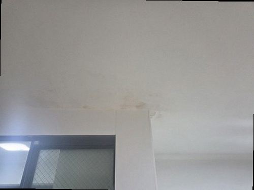 안성 누수탐지 누수 보수 후 천장과 작업 공간을 정리한 모습