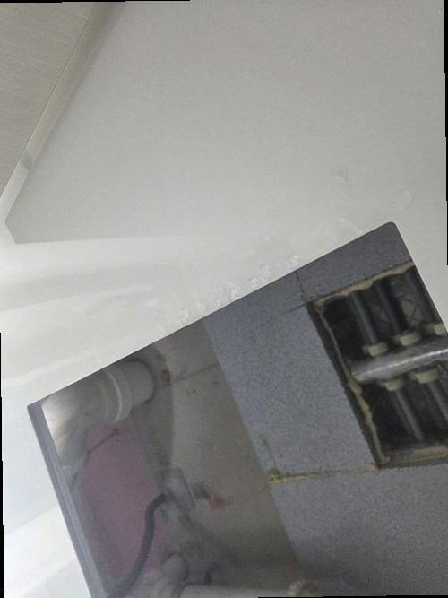 기흥구 누수탐지 거실 천장 누수 흔적과 점검 현장