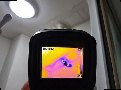 영통구 누수탐지 열화상 카메라와 청음탐지기를 활용한 누수 위치 확인