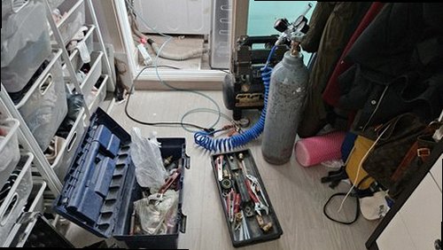 종로구 누수탐지 천장과 벽면의 누수 흔적을 확인하는 현장 점검
